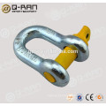 D grilhão/Heavy Duty D Shackle para levantamento